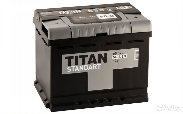 Аккумуляторы Titan 60 Доставка бесплатно