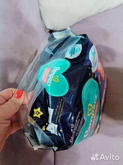 Подгузники трусики pampers 6