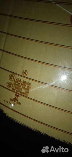 Задняя лобовое стекло на mercedes 213