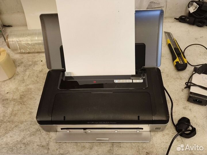Принтер hp officejet 100 mobile printer