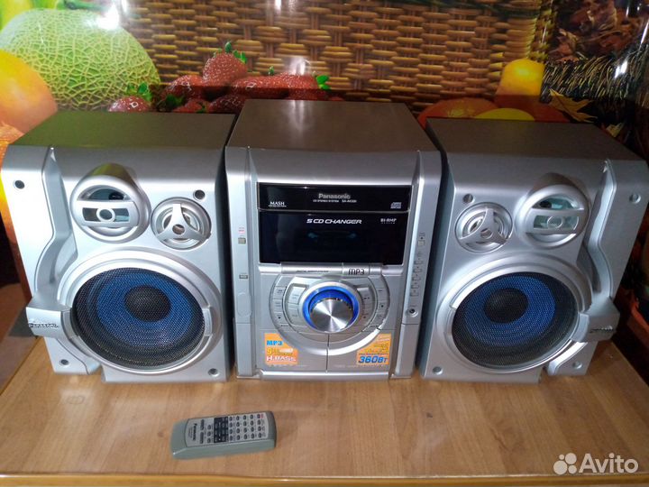 Panasonic SA-AK 330.Bluetooth музыкальный центр