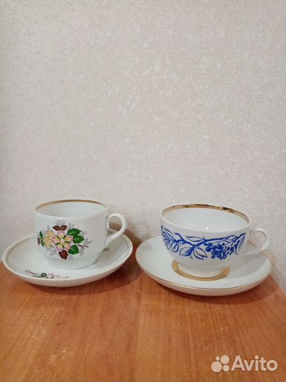Красивые чашки ссср. Розы. Разные