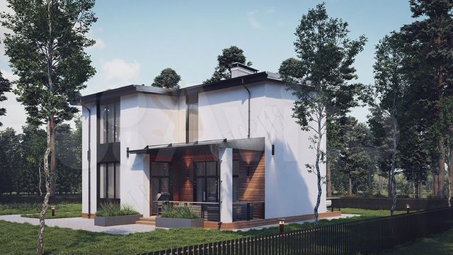 Дом 165 м² на участке 6 сот.