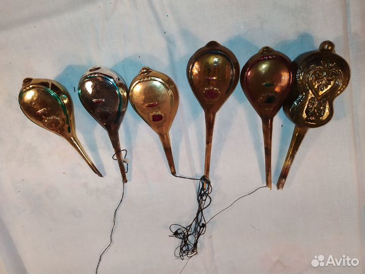 Елочные игрушки СССР 60-е г.г