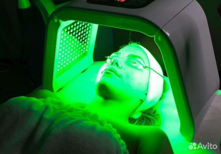 УЗ чистка лица, фонофорез, LED терапия