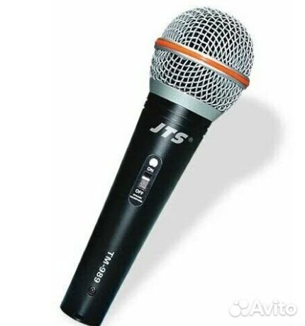 Микрофон вокальный, кардиоидный, 80-12000Гц, в кей