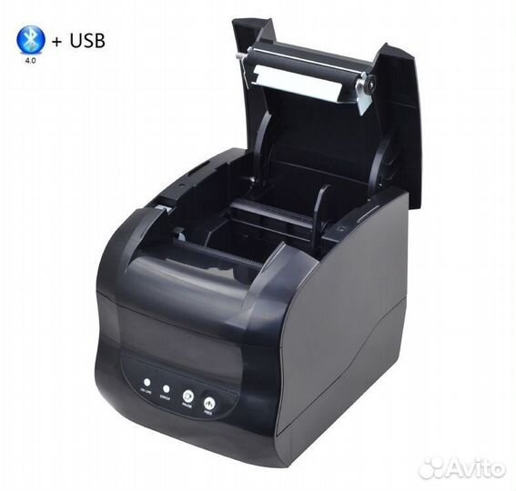 Термопринтер этикеток Xprinter XP-365B + Bluetooth