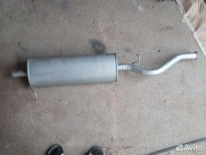 Глушитель на LADA kalina