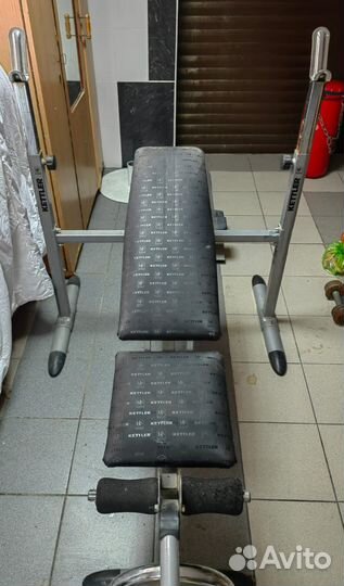 Скамья для жима со стойкой