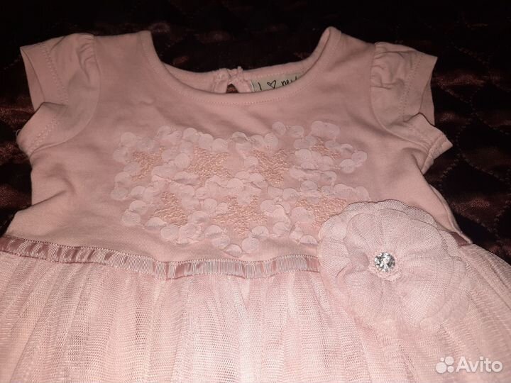 Платье для девочки 68 74