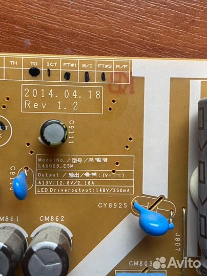 Bn44-00754a L40G0B ESM samsung ue40h4200ak