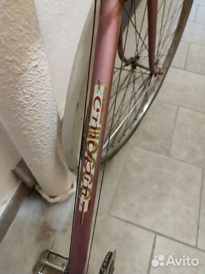 Шоссейный велосипед старт шоссе