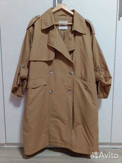 Тренч женский pull&bear оверсайз 48-50-52