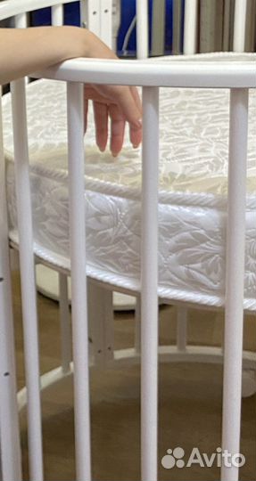 Матрас детский круглый