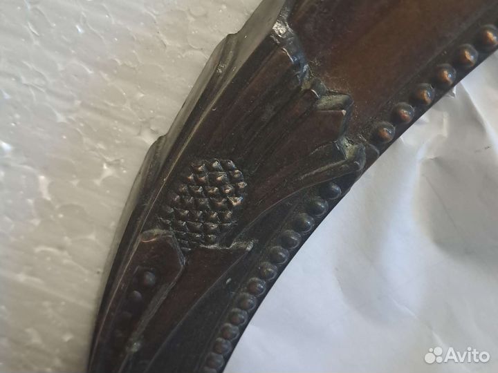 Зеркало в металлической раме под бронзу СССР