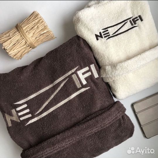 Вышивка на заказ. Халаты, полотенца с вышивкой