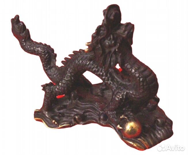 Дракон - Китайская статуэтка из Бронзы RU*311а