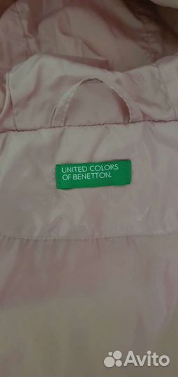 Куртка Benetton р.140, бомбер двусторон. Sela р146