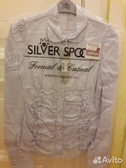 Блузка школьная новая 158 см