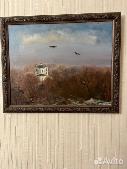 Картина маслом пейзаж
