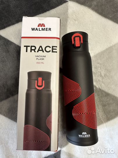 Термос walmer trace, 450 мл, цвет черный