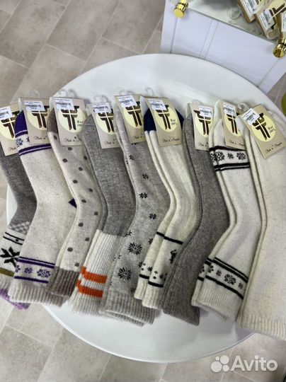 Носки из натуральной 100 шерсти