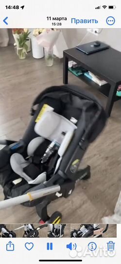 Автокресло FooFoo коляска 4 в 1