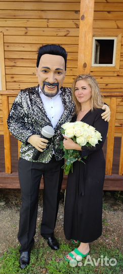 Ростовая кукла Стас Михайлов/поздравление