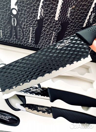 Набор для ножей ножницы и овощерезка в подарок