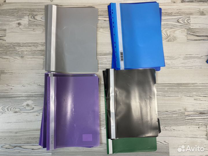 Папка-скоросшиватель А4 35 штук