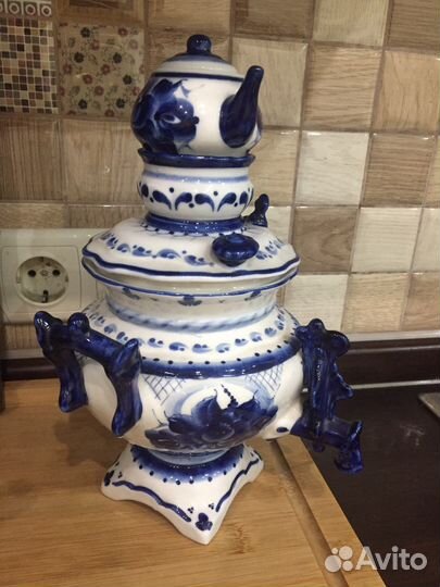 Посуда гжель