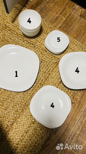 Набор столовой посуды luminarc