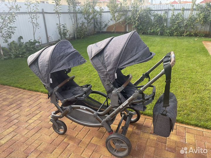 Коляска для двойни