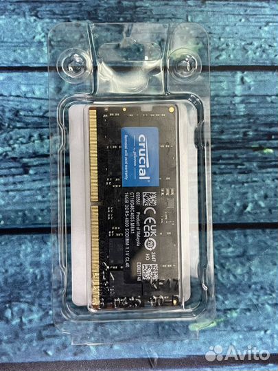 SO-dimm DDR5 16GB 4800/5600MHz Crucial