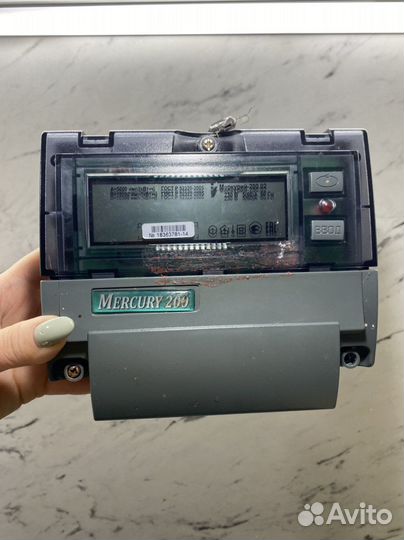 Счетчик электрический меркурий 200.02 однофазный