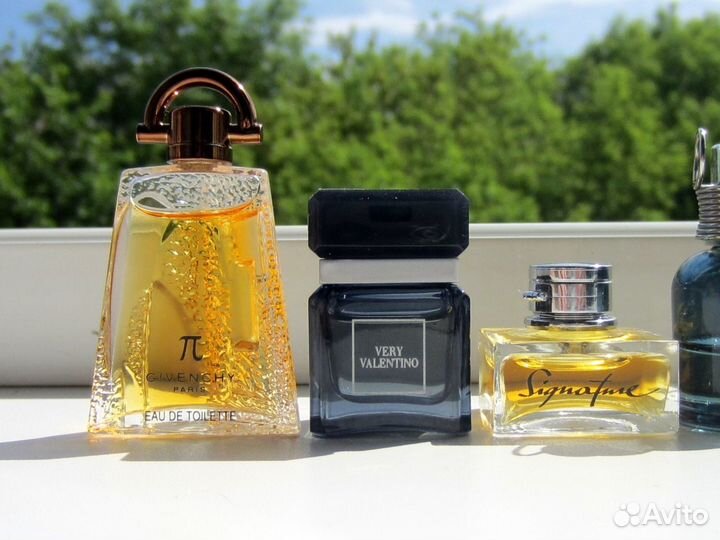 Cacharel Amor, Halston Catalyst, Givenchy Pi