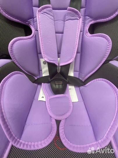 Автокресла 513 (9-36) teddy Bear сирень