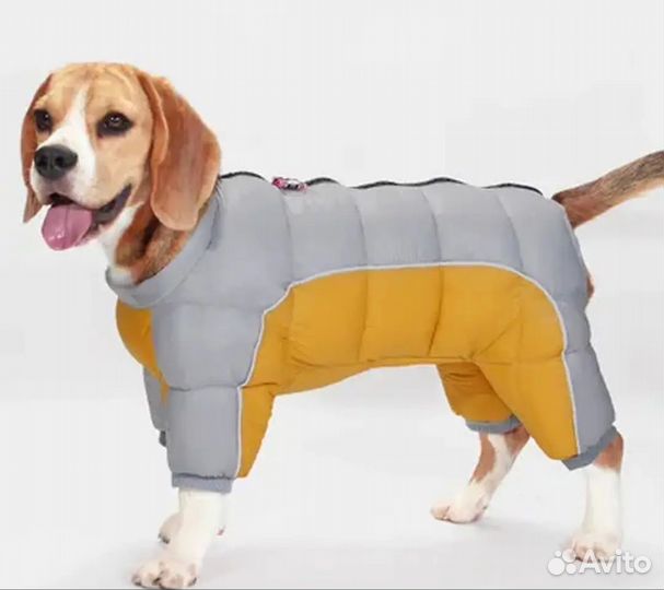 Собд51. Зимняя одежда для собак (спинка 37см)