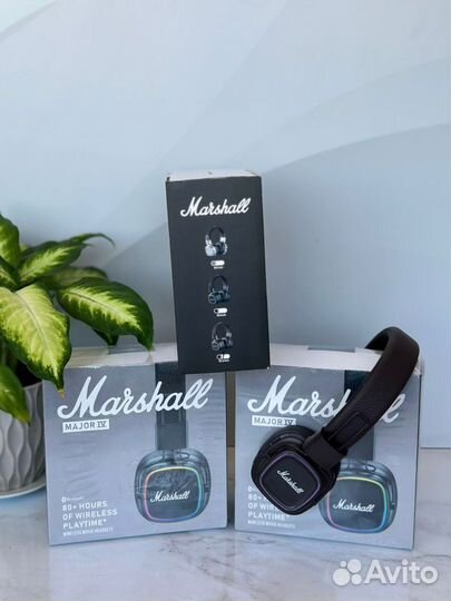 Беспроводные наушники marshall major 4