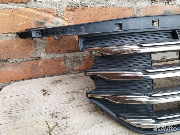 Gac gs8 решетка радиатора хром ламели