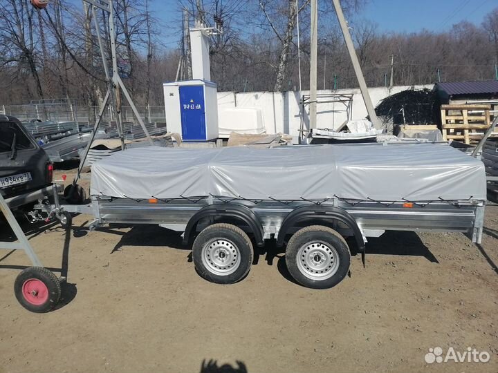 Прицеп 817732.022 с тентом 50 см. Качество
