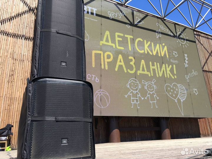 Аренда колонки, звук,микрофон,светомузыка, подиум