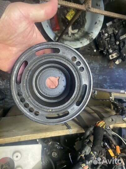 Шкив коленвала шевроле авео т250