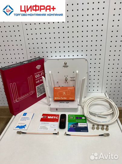 Безлимитный интернет (с Wi-Fi и антенной мимо)