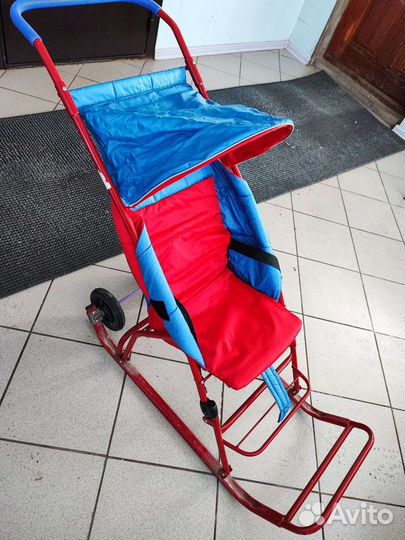 Санки с колесами