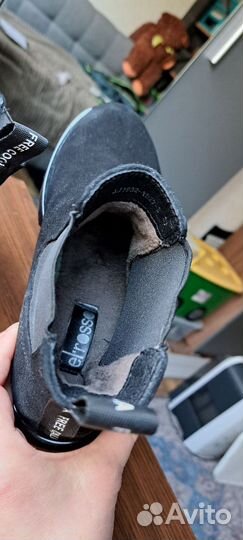 Ботинки челси женские замшевые 37