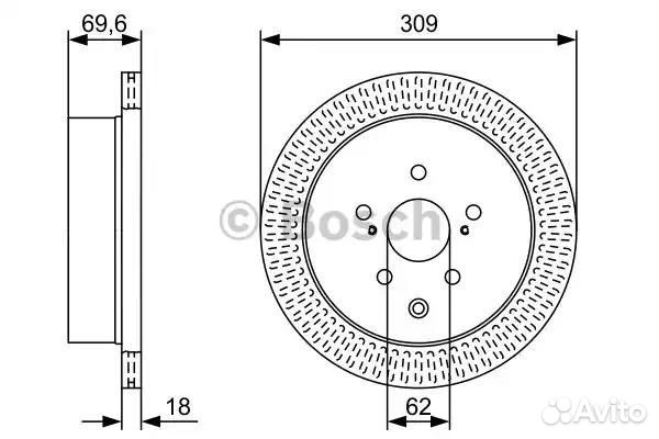Диск тормозной