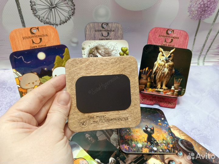 Магнитик ручной работы