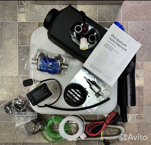 Автономный отопитель-сухой фен 12В/24В 5квт