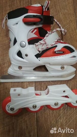 Роликовые коньки 2 в 1